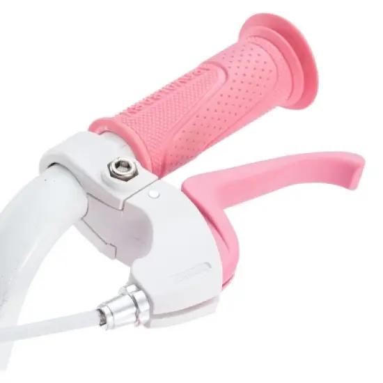 RoyalBaby Bunny Kids Bike w/Enclosed Chain Guard, Kickstand, Adjustable Seat and Handlebars, Basket, Bell & Tool Kit for Ages 5 to 9, Pink image {3}