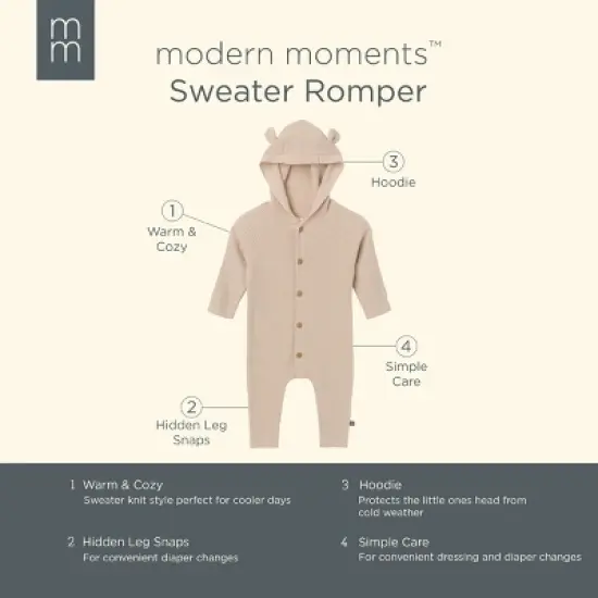 Modern Moments&trade; by Gerber Baby Neutral Romper image {7}