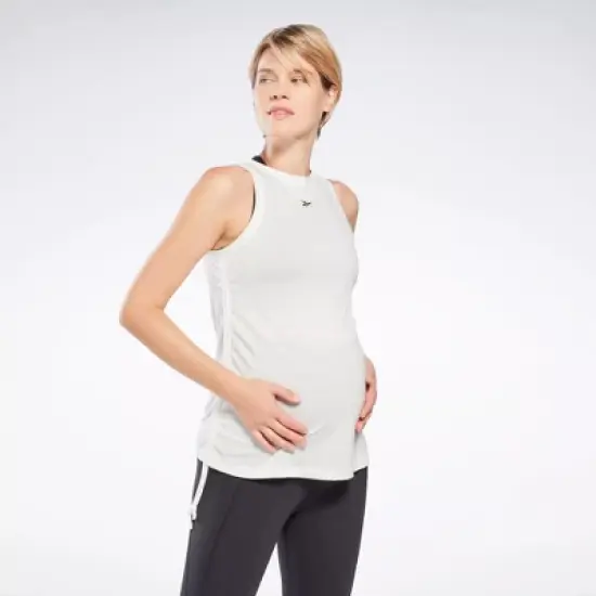Reebok Maternity Drawstring Tank Top Maternity Athletic Tank Tops image {6}