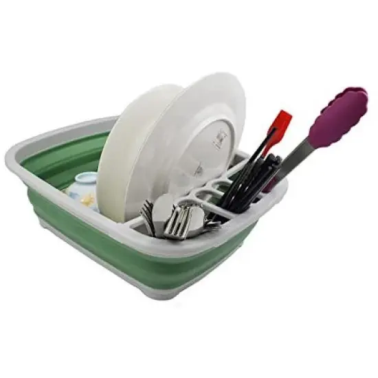 SAMMART 8L (2.11Gallons) Collapsible Dish Drainer image {5}