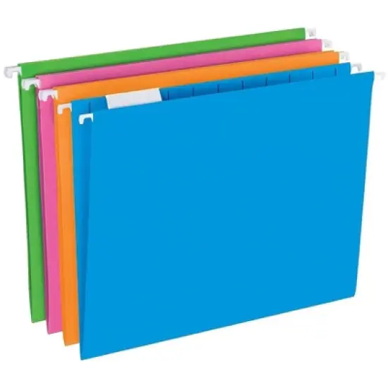 Pendaflex Glow Poly Hanging File Folders 81673 image {1}
