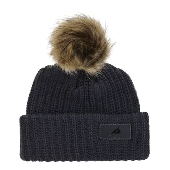 Arctic Gear Toddler Cotton Cuff Hat with Pom image {13}