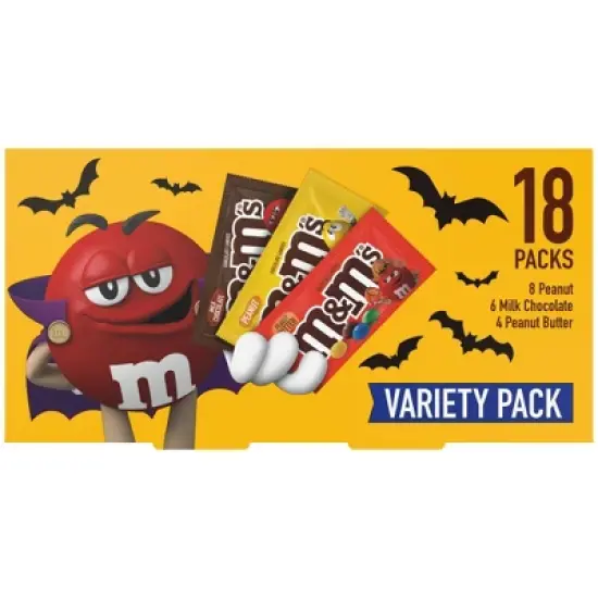 M&Ms Halloween Full Size Milk Chocolate Candies - 30.58oz/18ct image {7}