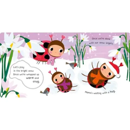 Merry Christmas, My Little Cuddle Bug - (You're My Little) by Nicola Edwards (Board Book) image {3}