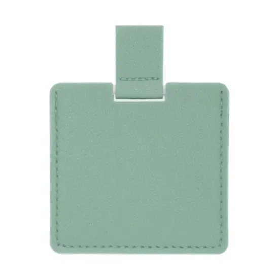 Unique Bargains Durable Square Makeup Mirror 1 Pc Light Pink image {15}