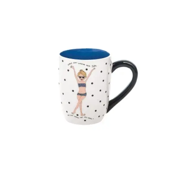 C&F Home MJ Ladies Just Want To Have Fun Mug 16 oz image {4}