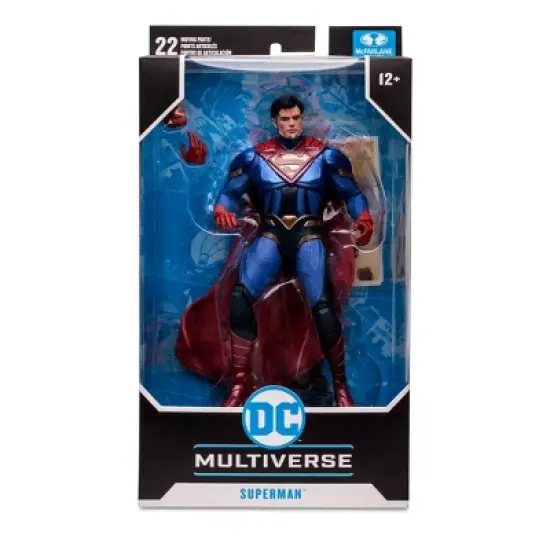 McFarlane Toys DC Comics Injustice 2 Superman 7" Action Figure image {1}