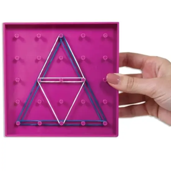 Edx Education Double-Sided Geoboard Set image {4}