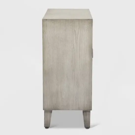 Friedman Bar Cabinet with Wine Storage Gray - Finch image {7}