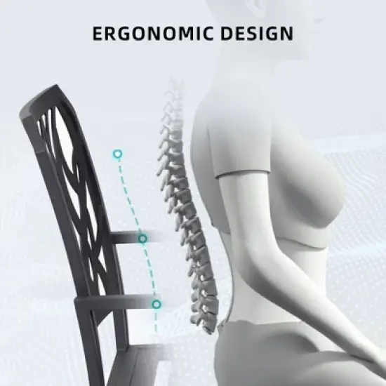 2-Piece Outdoor Swivel Rocker Patio Chairs with Sunbrella Cushions, 360&deg; Swivel & Rocking & Ergonomic Back outdoor chair set image {3}