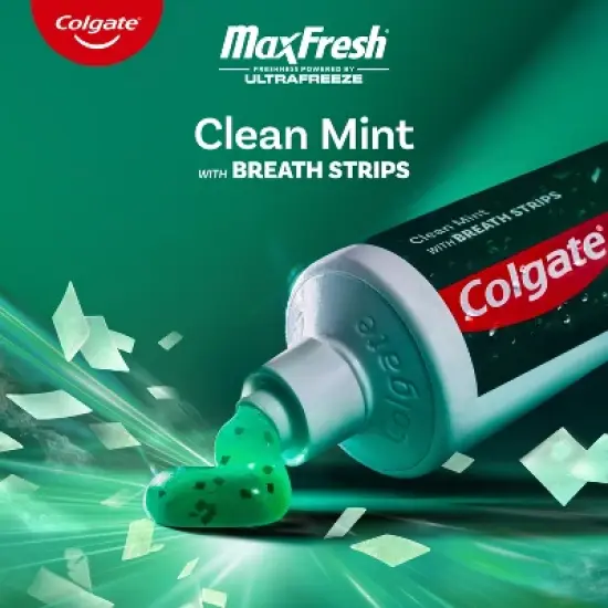 Colgate Max Fresh Toothpaste Clean Mint - 6.3oz/3pk image {2}