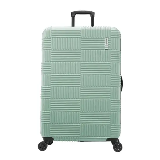 American Tourister NXT Checkered Hardside Carry On Spinner Suitcase image {17}