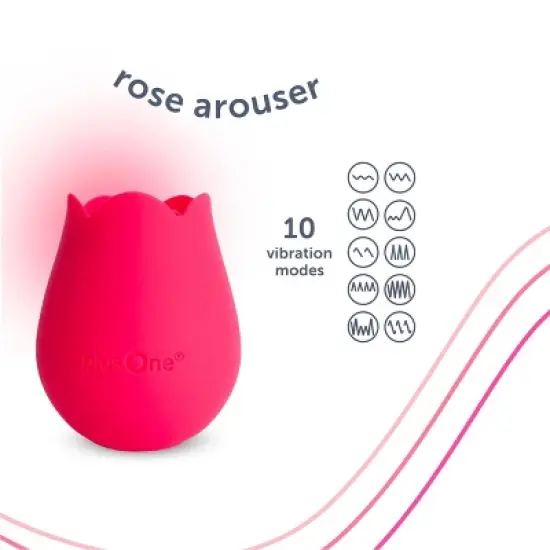 plusOne Rose Arouser Vibrator image {4}