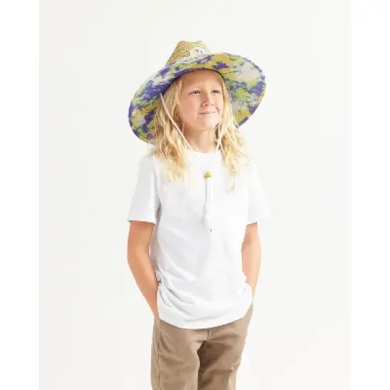Hemlock Dylan Straw Lifeguard Hat Big Kids image {2}