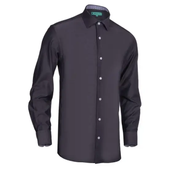 Mio Marino | Men's Oxford Slim Fit Shirt image {5}