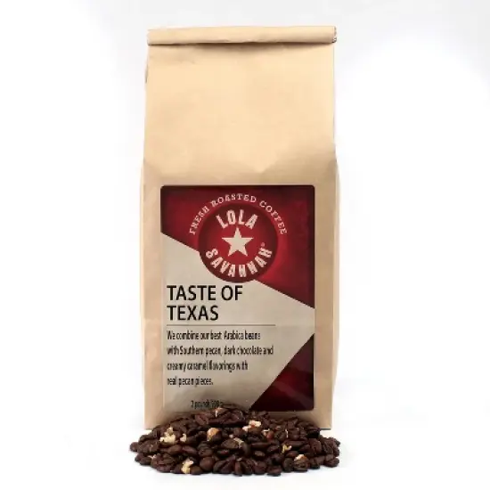Lola Savannah Taste of Texas Whole Bean Caffeinated Coffee - 32oz image {8}