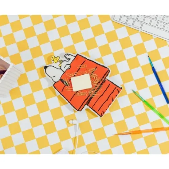 Silver Buffalo Peanuts Snoopy And Woodstock Sculpted Ceramic Trinket Tray image {5}