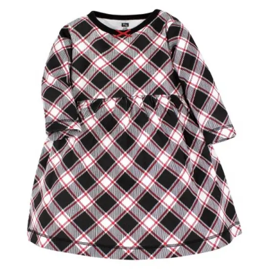 Hudson Baby Girl Cotton Dresses, Winter Bear image {3}