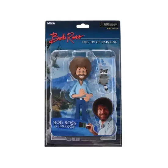 Bob Ross - 6" Scale Action Figure - Toony  Figure "Bob Ross with Racoon" (Target Exclusive) image {1}