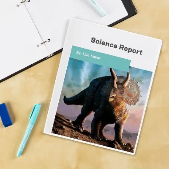 Avery Presentation Book 12 Pockets 8-1/2"x11" White 47671 image {7}