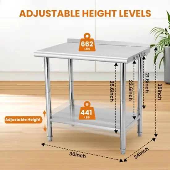 Commercial Kitchen Work Table image {2}