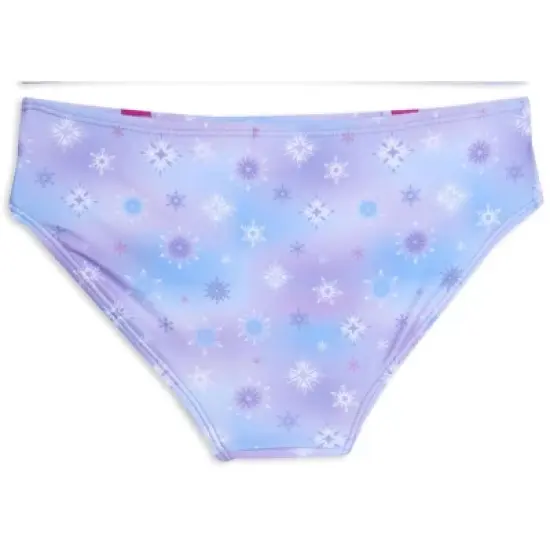 Disney Princess Anna Elsa Girls Tankini Top and Bikini Bottom Swim Set Toddler to Little Kid image {2}