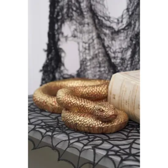 Gallerie II Copper Snake Decorative Halloween 13.75" Figurine image {1}