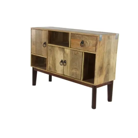 Modern Mango Wood Buffet Brown - Olivia & May image {5}