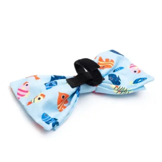 The Worthy Dog Fishy II Bow Tie Accessory image {1}