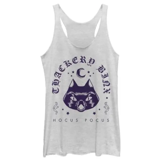 Women's Disney Hocus Pocus Thackery Binx Protector Racerback Tank Top image {2}