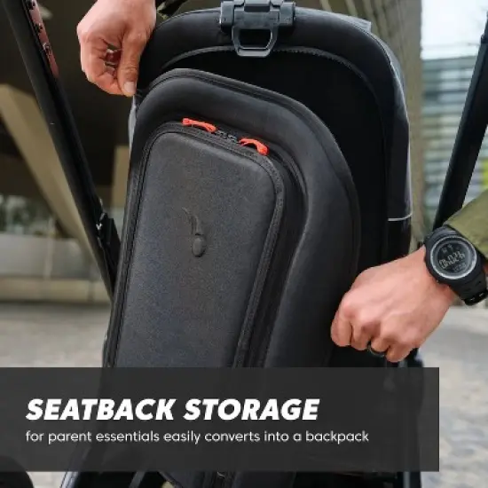 Baby Jogger City Prix Jogger Stroller - Ambition Black image {3}