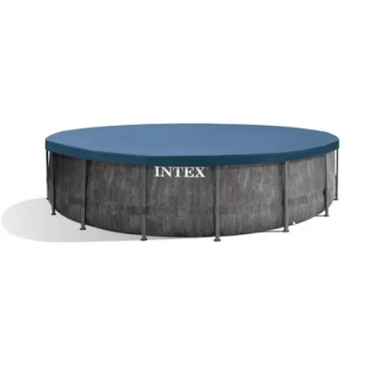 Intex 15FT X 48IN GREYWOOD PRISM FRAME PREMIUM POOL SET image {1}