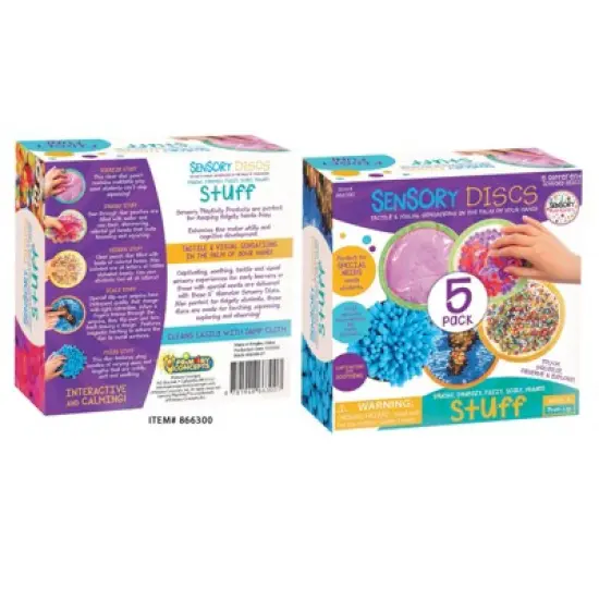 Sensory Playtivity Sensory Discs, Set of 5 image {2}