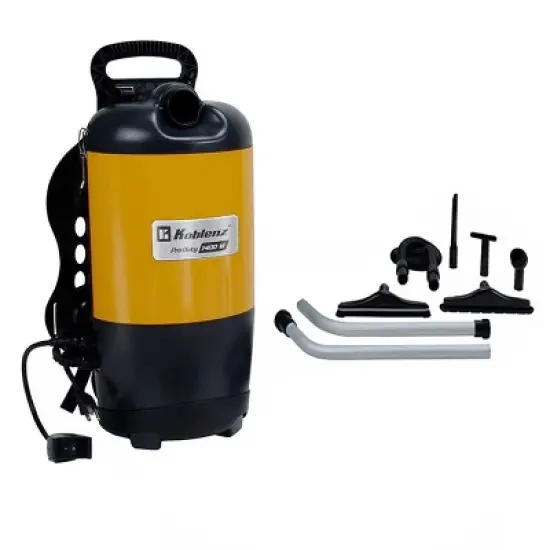 Koblenz&reg; 6-Qt. Backpack Vacuum Cleaner, BP-1600 in Yellow image {3}