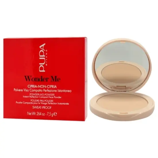 Wonder Me Powder No Powder - 020 Nude by Pupa Milano for Women - 0.264 oz Powder image {3}