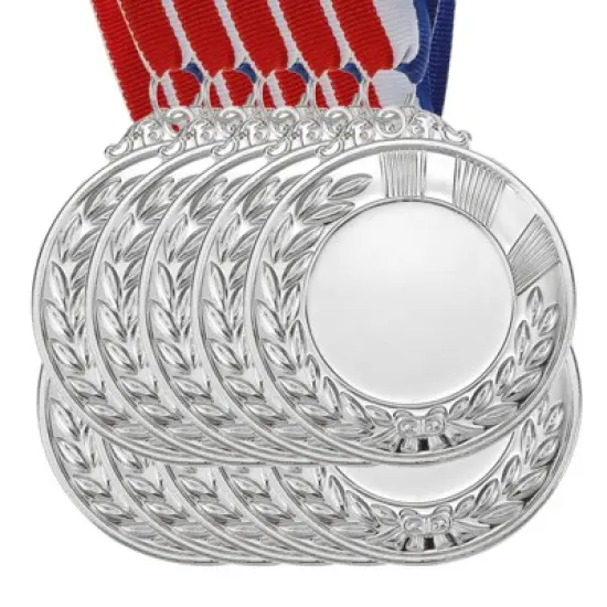 Unique Bargains Corrosion-Resistant DIY Sports Award Medals 10 Pcs image {8}