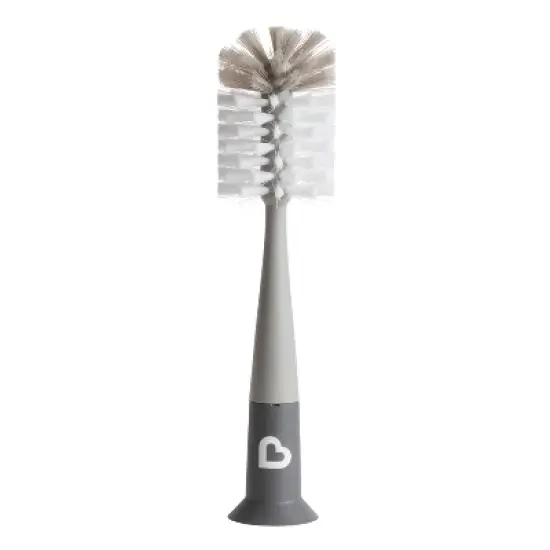 Munchkin Bristle Bottle Brush - Gray image {3}