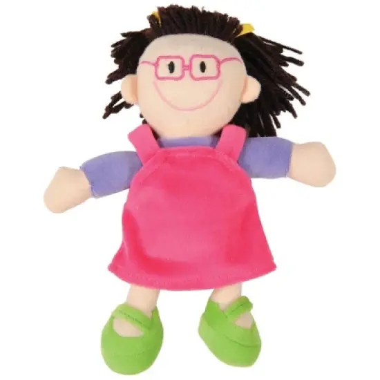 Kaplan Early Learning Diverse Soft Dolls with Yarn Hair - Set of 4 image {4}