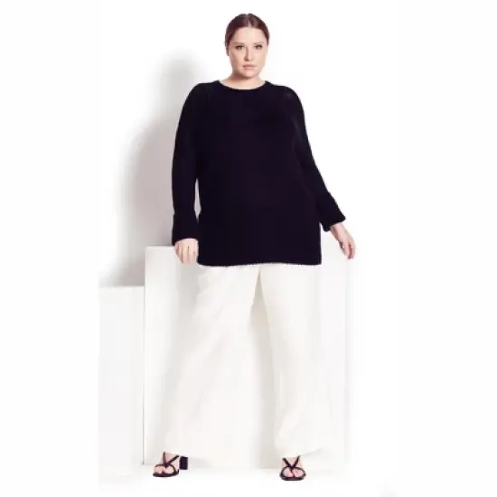 Women's Plus Size Scarlett Sweater - black | REFINITY image {7}