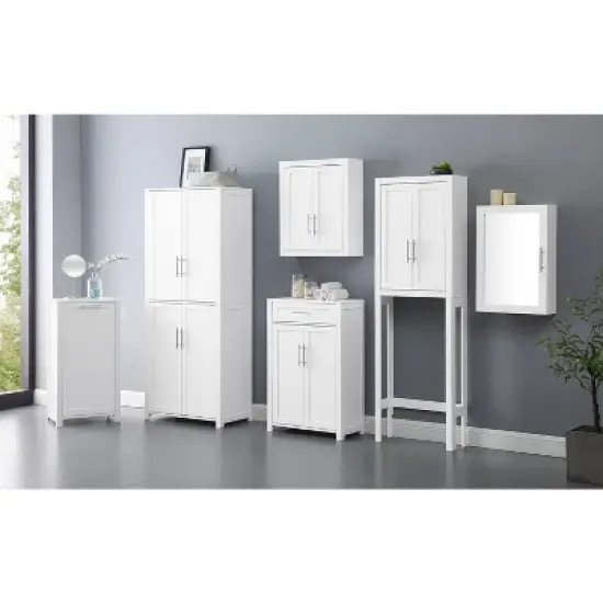 Savannah Wall Cabinet White - Crosley image {9}