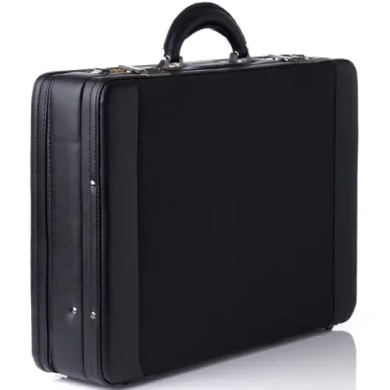 Alpine Swiss Expandable Attache Case Dual Combination Lock Hard Side Briefcase image {6}
