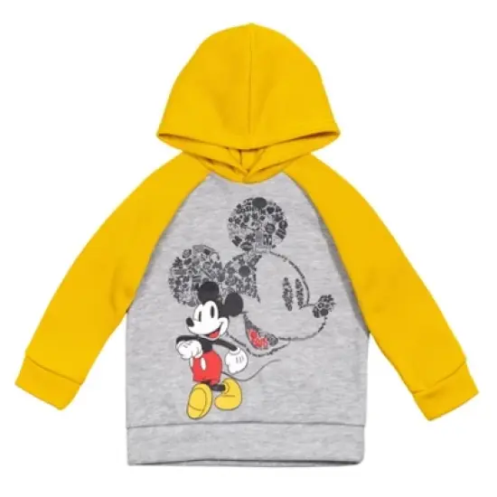 Disney Mickey Mouse Goofy Donald Duck Fleece Pullover Hoodie Infant to Big Kid image {10}