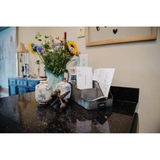 Metal Desk Organiser (9.5") - Storied Home image {3}