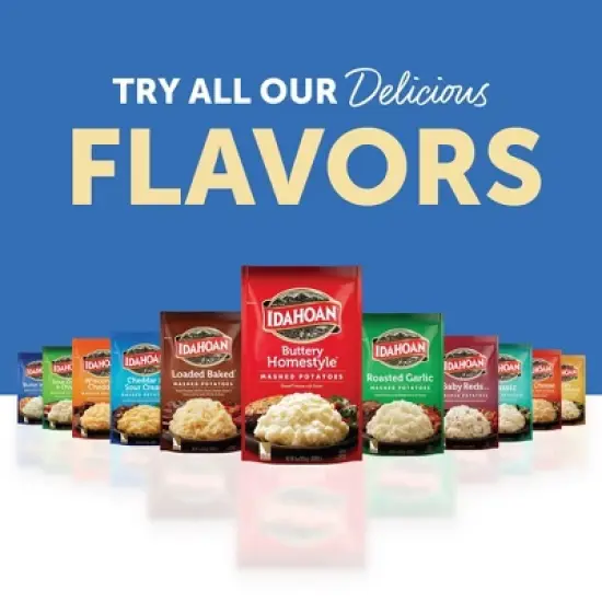 Idahoan Gluten Free Butter & Herb Mashed Potatoes - 4oz image {9}