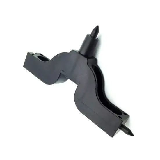 2 PCS Dripper PE Pipe Mountain-shaped Hole Punch &ndash; Garden Irrigation Opening Tool (Black) image {3}