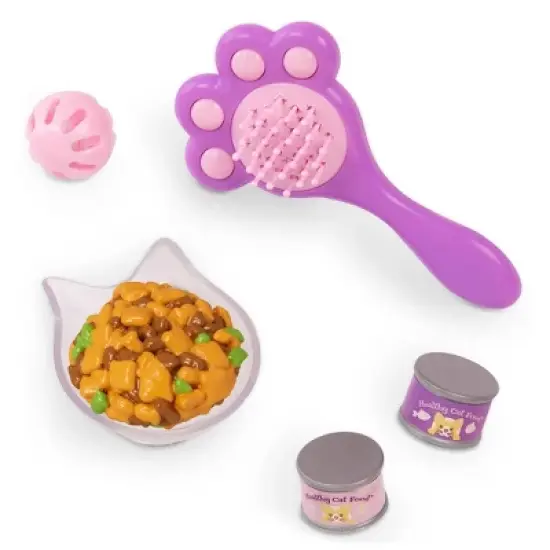 Our Generation Hop in Cat Carrier & Pet Plush Kitten Accessory Set for 18'' Dolls image {4}