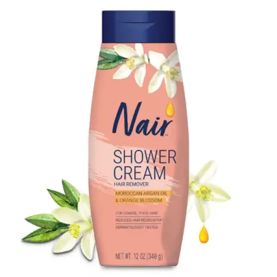 Nair Hair Removal Cream - Argan Oil - 12oz image {10}