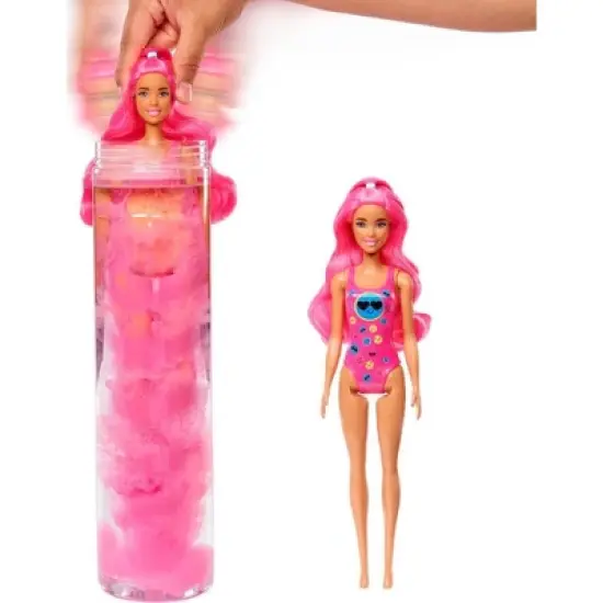Barbie Color Reveal Neon Tie-Dye Doll image {2}
