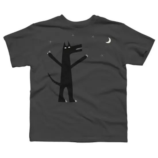 Boy's Design By Humans Arooo! By NicSquirrell T-Shirt image {6}