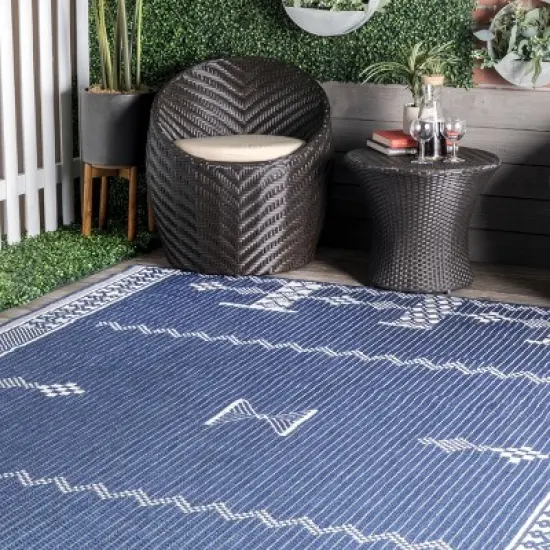 nuLOOM Lowen Global Indoor/Outdoor Area Rug image {8}